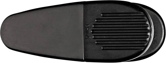 10 Magnetic Memo Holders Set - Large Clip, Plastic - Black