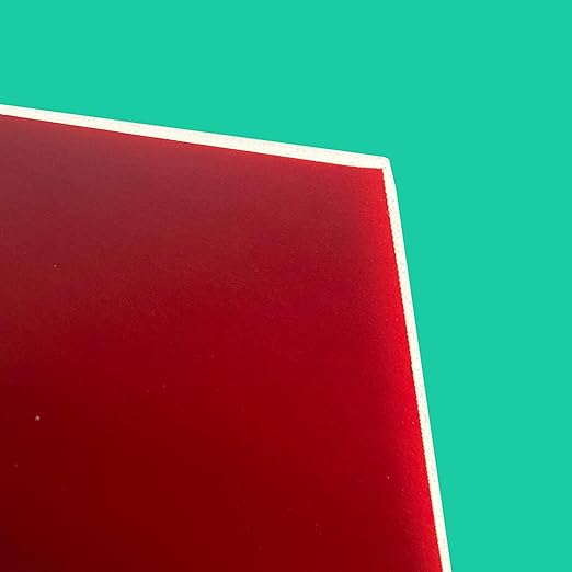 Flipside Products 36” x 48” Foam Project Boards for Presentations, Science Fair, School Projects, Event Displays and Trifold Picture Board - Red - 24 Pack