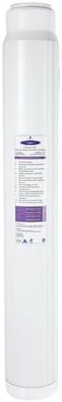 Crystal Quest Calcium GAC Fluoride Reduction Filter - Efficient Fluoride Removal or Reduction - Compact Design - Long-Lasting Capacity - 2-7/8” x 20”