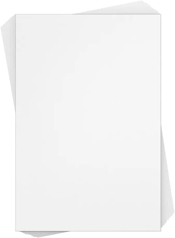 Reskid White Cardstock Thick Paper - Blank Heavy Weight 110 lb Cover Card Stock - 100 Pack (11x17, Inches)