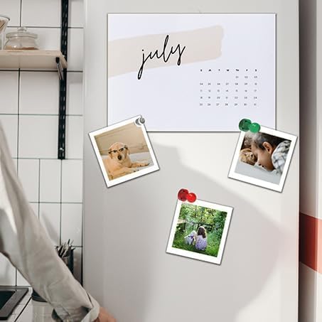 MHDMAG Magnetic Push Pins Powerful Push Pin Magnets for Fridge Whiteboards Calendars Maps in School & Office Pack of 60,White
