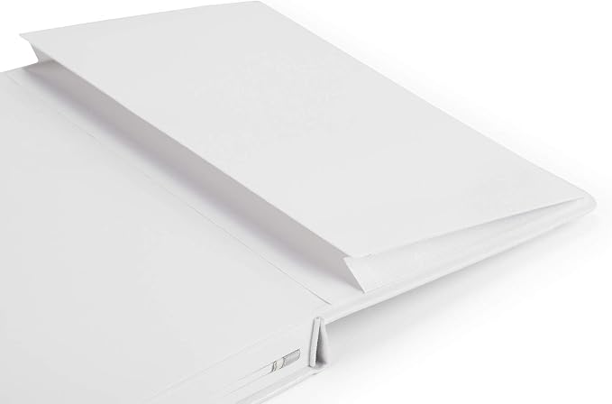 Minimalism Art, Premium Hard Cover Notebook Journal, Classic 5" x 8.3", 122 Numbered Pages, Gusseted Pocket, Ribbon Bookmark, Extra Thick Ink-Proof Paper 120gsm, San Francisco (Plain, Pink)