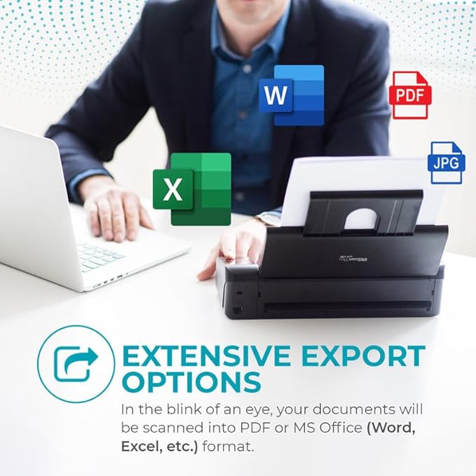 IRIScan Pro Document Scanner duplex-v5PRO 20PPM/40IPM: Desktop Scanner, ADF 20,Free Readiris Editor,scan to Word, PDF,XLS, Bus.Cards to Outlook,USB AC,scan to Cloud Win