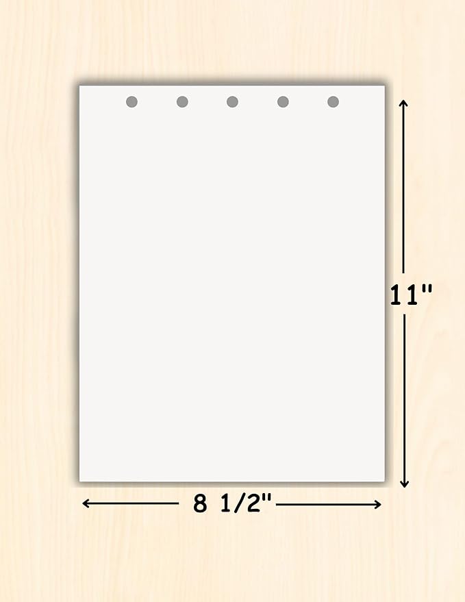 Limited Papers(TM) Writing and Copy Paper, Variation of Colors 8.5" x 11", 5 Hole Top-Punched, 20 Pound Text, 500 Sheets Per Ream. (500, Grey)