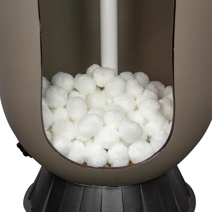 Rx Clear White Luster Filter Media for Swimming Pool Sand Filters | Alternative to Sand and Filter Glass | Specialty Technology Helps Keep Pools Clean | Lasts for Several Seasons | Individual Pack