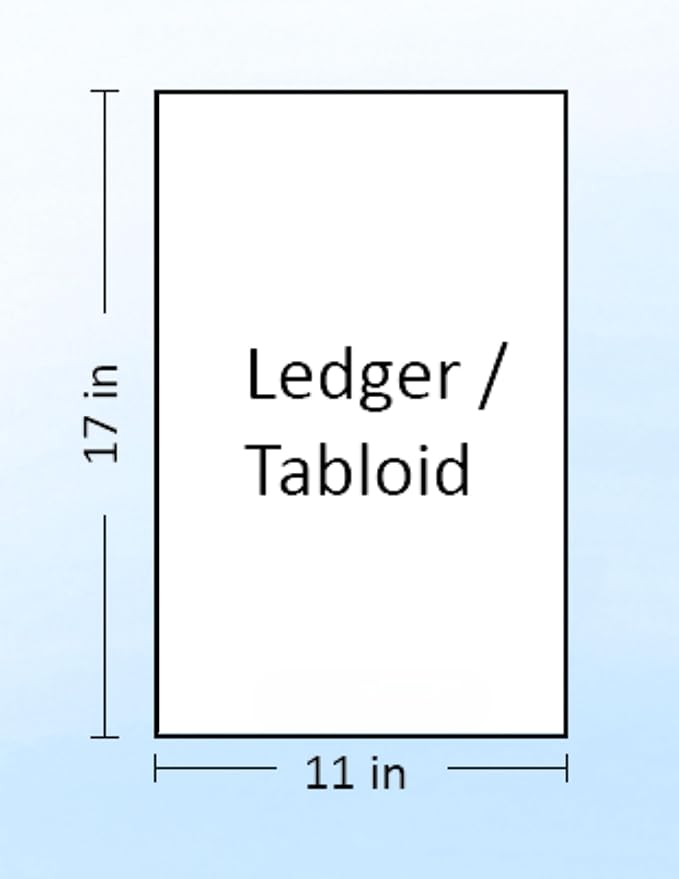 Limited Papers (TM) Colored Copy Paper – 24lb/60lb Text, 11"x17", Tabloid Size, 500 Sheets Per Ream. (2500, Cream)