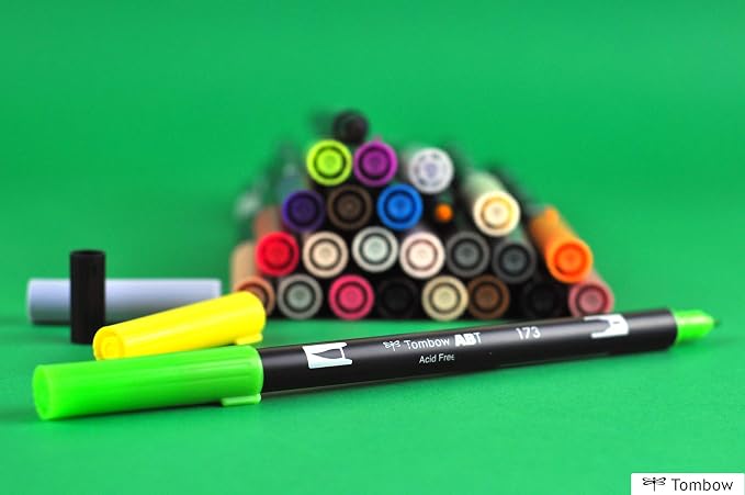 Tombow ABT N55 Dual Brush Pen - Cool Grey 7