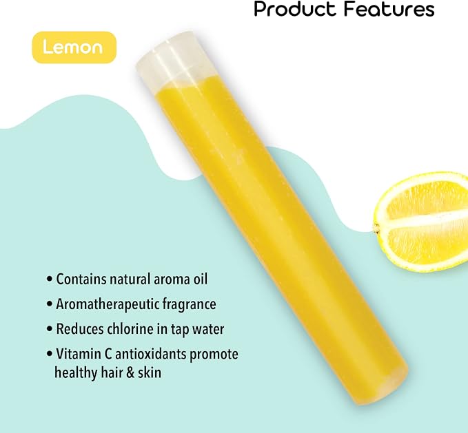Barumi Livo Vitamin C Filter for Livo Kids Handheld Showerhead | Good for Skin and Hairs | Removes Rust and Fine Particles from Tap Water, Easy Installation | 3-Pack