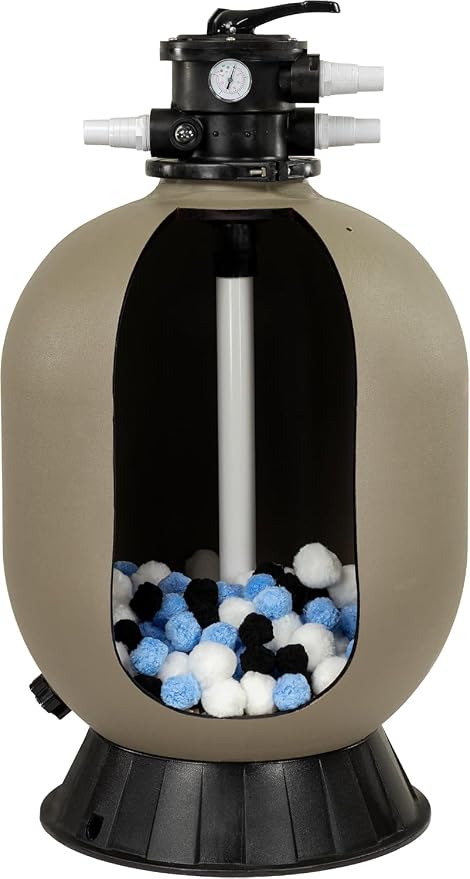 Rx Clear Mixed Luster Filter Media for Swimming Pool Sand Filters | Alternative to Sand and Filter Glass | Specialty Technology Keeps Pools Clean | Lasts for Several Seasons | 3-Pack | Alternative to Sand and Filter Glass | Specialty Technology Keeps P...