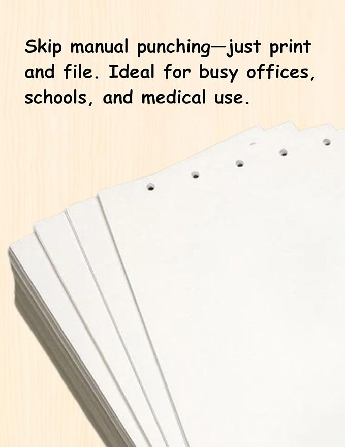 Limited Papers(TM) Writing and Copy Paper, Variation of Colors 8.5" x 11", 5 Hole Top-Punched, 20 Pound Text, 500 Sheets Per Ream. (2500, Salmon)