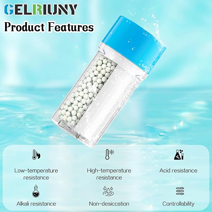 Condensate Neutralizer 6.6 lbs, 2-Packs, Acidic Condensate Neutralizer Pellets, 7-8mm Pellets for Water Heater Media Filter(2 Packs)