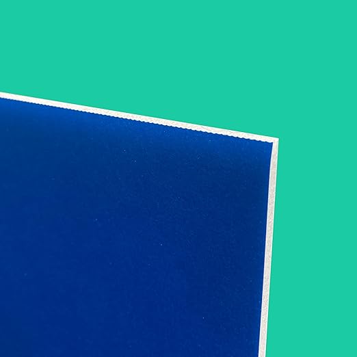 Flipside Products 36” x 48” Foam Project Boards for Presentations, Science Fair, School Projects, Event Displays and Trifold Picture Board - Blue - 3 Pack
