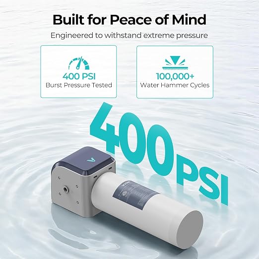 Viomi Under Sink Water Filter, NSF/ANSI 372, 53, 42 Certified, 0.5 Micron Filtration System Removes Lead, Chlorine, Bad Taste & Odor, Dedicated Faucet Included, 1 Year or 10,000 Gallons Lifespan