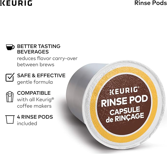 Keurig Brewer Cleaning and Maintenance Kit with Descaling Solution, Rinse Pods, and Water Filters | Compatible with Keurig Classic/1.0 & 2.0 K-Cup Pod Coffee Makers