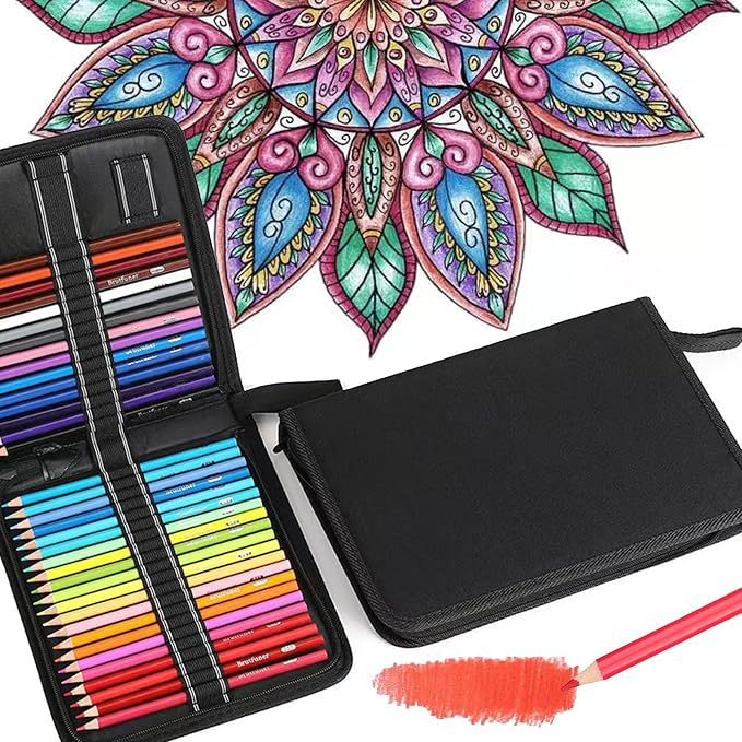 Skin Tone Colored Pencils,Oil Based Wooden Colored Pencil Set for Adults Coloring Books Drawing Sketching Art Supplies 24 Color